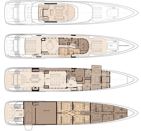 Yachts Floor Plans - Infoupdate.org | Yacht flooring, Yacht design, Yacht