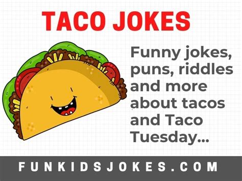 Taco Jokes - Clean Taco Jokes - Fun Kids Jokes