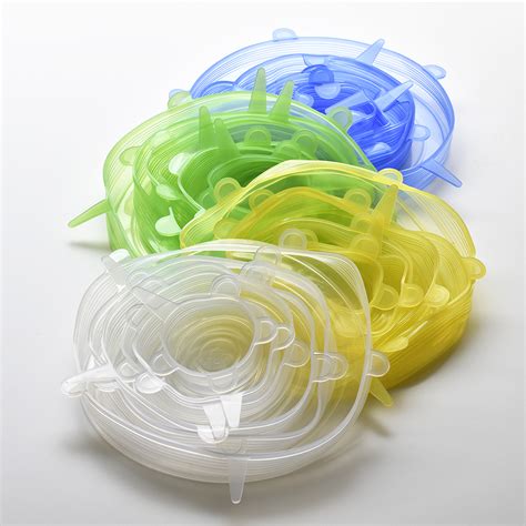 Reusable Silicone Food Wrap (Set of 6) | RePlanetMe - Thailand Zero-Waste Products Online Store