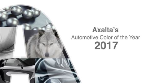 Axalta Announces its Automotive Color of the Year 2017 – Gallant Gray