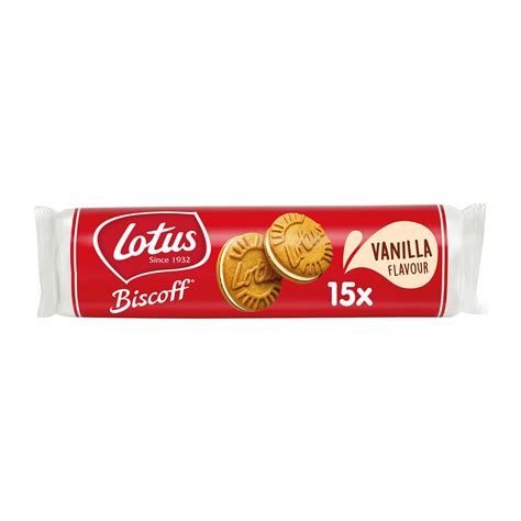 Lotus Biscoff Sandwich Cookies With Vanilla Cream Filling - 15 Cookies ...