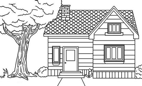 House Rooms Coloring Coloring Pages