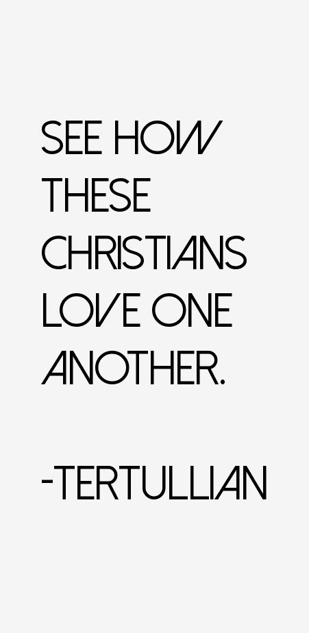 Tertullian Quotes & Sayings