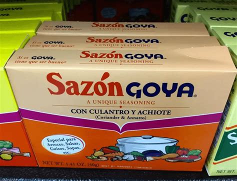 Does Goya Sazón Have MSG? (Answered) | Brand Informers