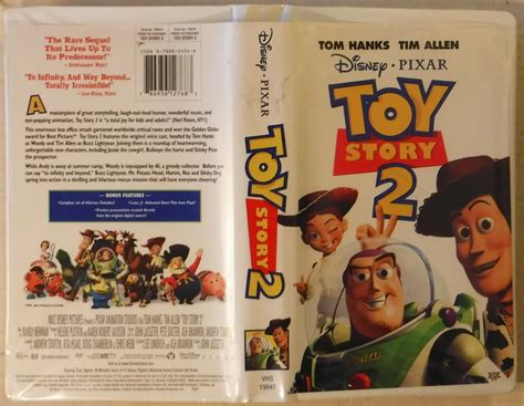 Toy Story VHS Disney Pixar Animation White Clam Sweden, 45% OFF