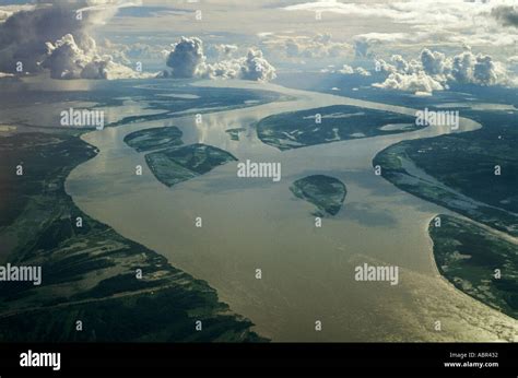 Amazon river aerial mouth hi-res stock photography and images - Alamy