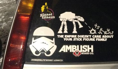 Star Wars Car Stickers