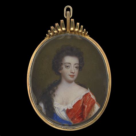 Portrait miniature of a Lady, previously thought to be Queen Mary II, by Peter Cross (c.1645 ...