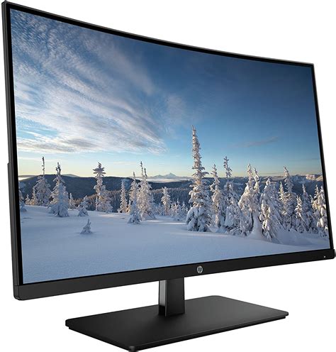 HP 27-inch FHD Curved Monitor with AMD Freesync Technology (27b, Black) – One Tech Source