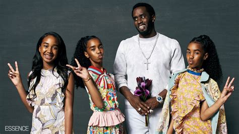 Diddy and Daughters Grace The Cover of ESSENCE As He Opens Up About ...