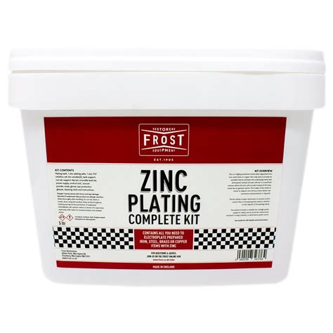 Zinc Plating Complete Kit "No Passivate" - Frost Auto Restoration Techniques