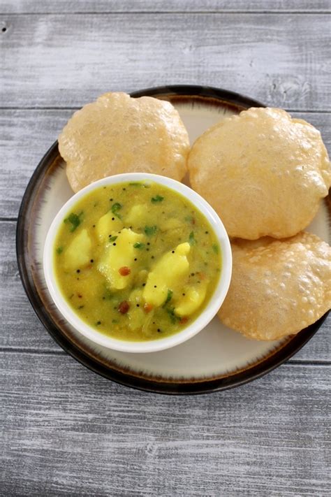 Poori masala recipe | How to make potato masala for pooris