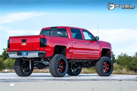 Check out these 24" Fuel Chevy Silverado Wheels and Tires