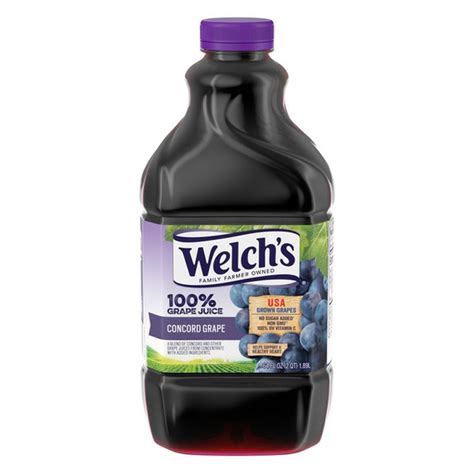 Welch's 100% Grape Juice (64 fl oz) - Instacart