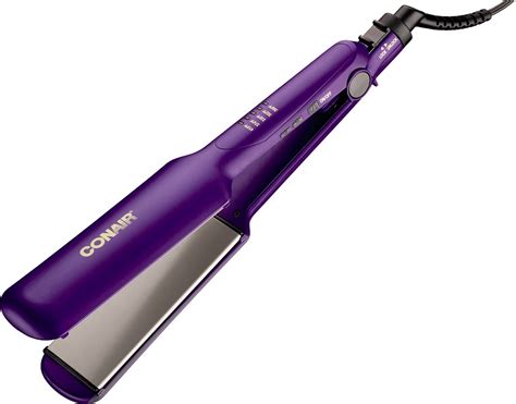 Best Buy: Conair Double Ceramic 2” Flat Iron Purple CS223CS