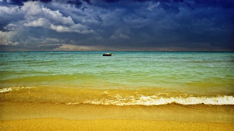 Download Beach Horizon Sea Cloud Sky Earth Photography Ocean HD Wallpaper