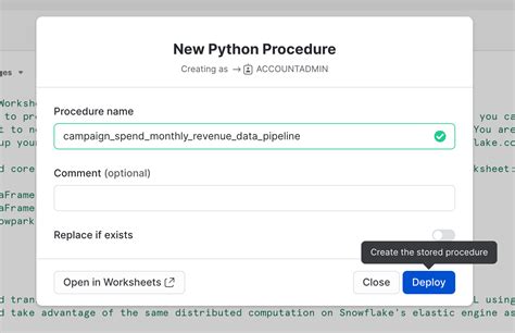 Getting Started with Snowpark in Snowflake Python Worksheets and Notebooks