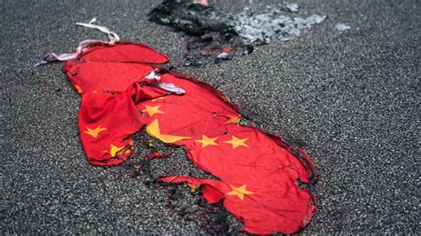 China criminalises insulting its national flag - including turning it ...