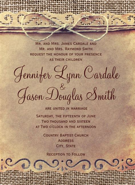 Second Wedding Invitation Wording Examples - Marti Shaylah