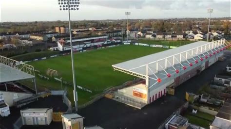 Shamrock Park, Portadown FC stadium - YouTube