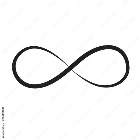 infinity sign, vector illustration Stock Vector | Adobe Stock