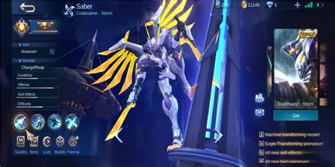 mobile legends all skins Saber best skin's in mobile legends (ml)