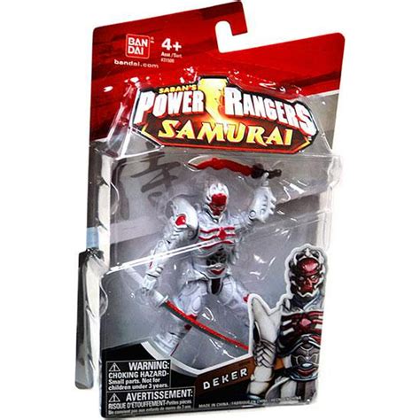 Power Rangers Samurai Deker Action Figure - Walmart.com - Walmart.com