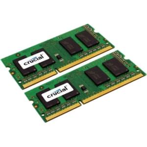 "Crucial 8GB Kit (2 x 4GB) DDR3L-1600 SODIMM Memory for Mac - CT2K4G3S160BM" - Walmart.com