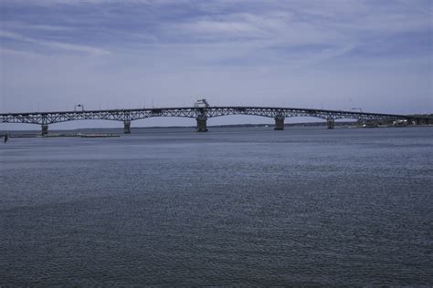 Bridge across the York River in Yorktown, Virginia image - Free stock ...