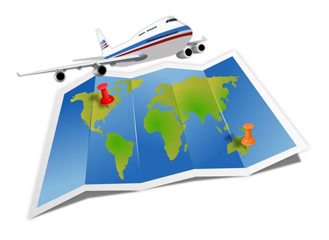 Clipart - Travel Map