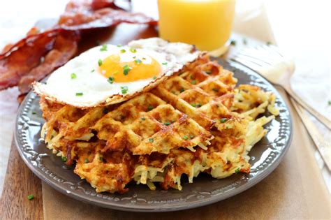 Cheesy Waffled Hash Browns | Dash of Savory | Cook with Passion