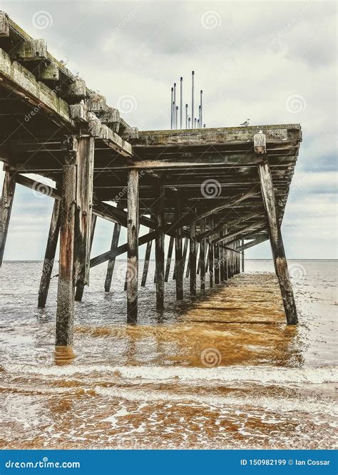 Claremont Pier Lowestoft Suffolk Coast with North Sea in Background ...