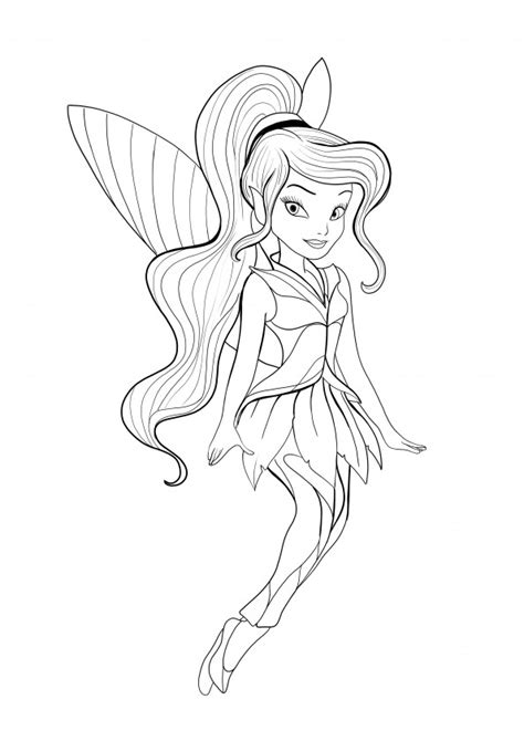 Discover 83 newest disney fairies coloring pages , 100% free printables - Shill Art