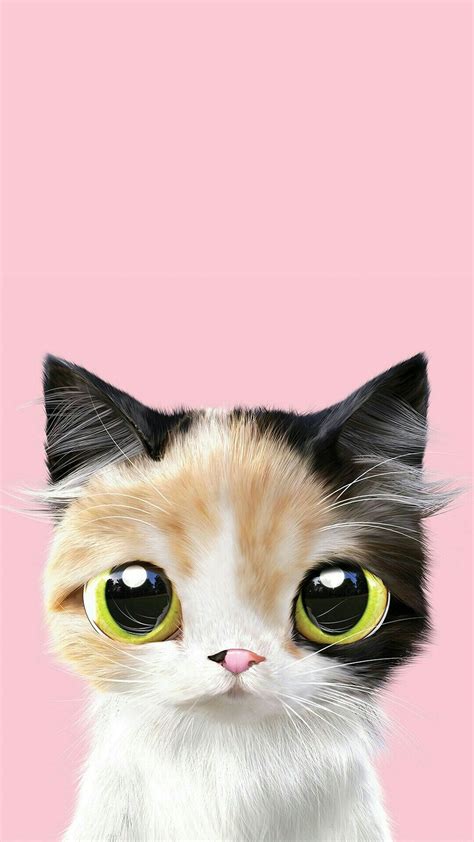 Pin by Rozina Katona on wallpapers/lockscreens | Cat phone wallpaper, Cat art, Animal wallpaper