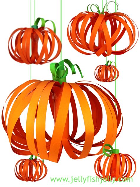 Paper Pumpkin Lanterns | Fun Family Crafts