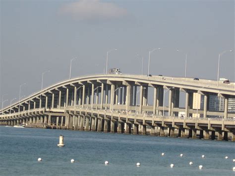 Old and new Key Biscayne Bridge | Miami travel, Magic city, Miami key west