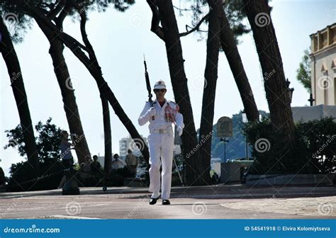 Guard - Monaco editorial stock photo. Image of handsome - 54541918