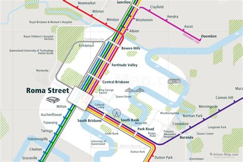 City Rail Map A City Train Route Map And Offline Travel Guide | Images ...