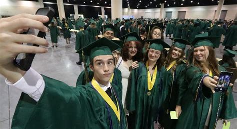 DeLand High School graduation ceremonies from the Ocean Center