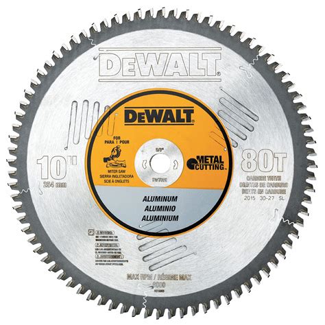 DEWALT, 10 in Blade Dia., 80 Teeth, Circular Saw Blade - 14K257|DW7665 ...