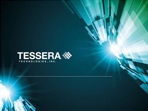 TESSERA TECHNOLOGIES INC - FORM 8-K - EX-99.1 - March 7, 2013