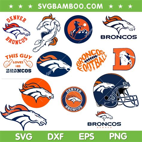 Denver Broncos SVG Bundle