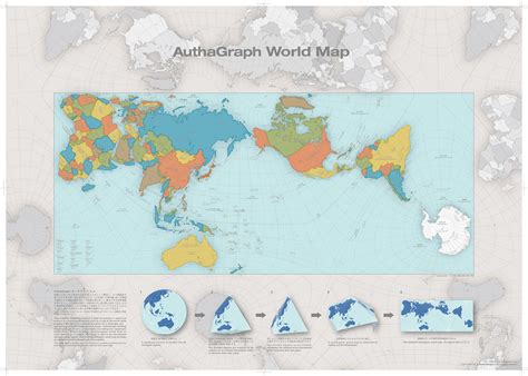 This More Accurate Map of the World Has Won a Prestigious Design Award ...