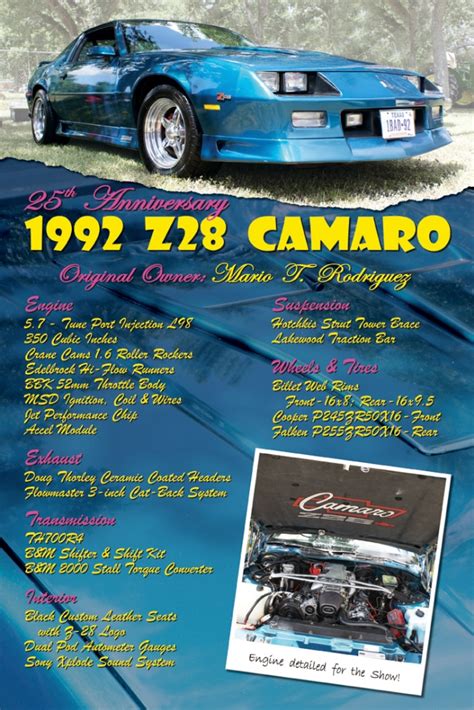 Car Show Display Signs by Jerry Bradley at Coroflot.com