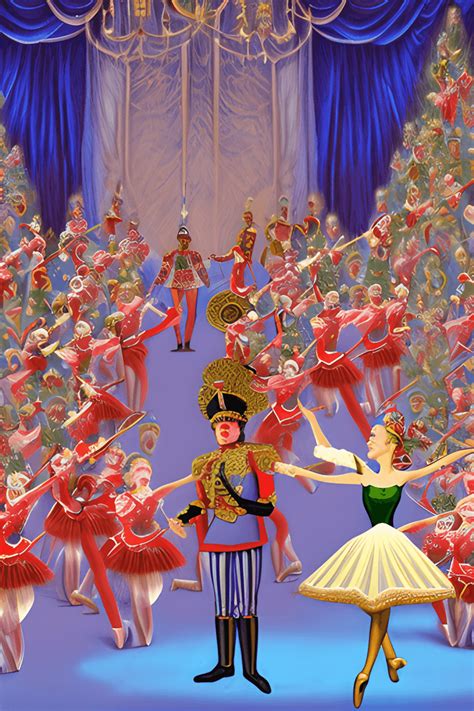 The Nutcracker Ballet Illustrated Scenes · Creative Fabrica