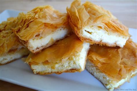 Greek Cheese Pie (Tiropita) - The Olive and The Sea