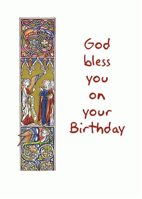 Birthday | Religious Cards | BD83 Pack of 12 2 designs