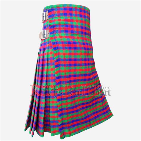 Scottish Handmade Macgowan Tartan Kilt Clan Macgowan Kilt - Etsy