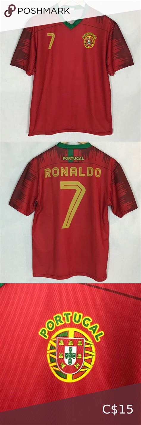 Cristiano Ronaldo #7 Portugal N.B. Soccer Jersey Size M