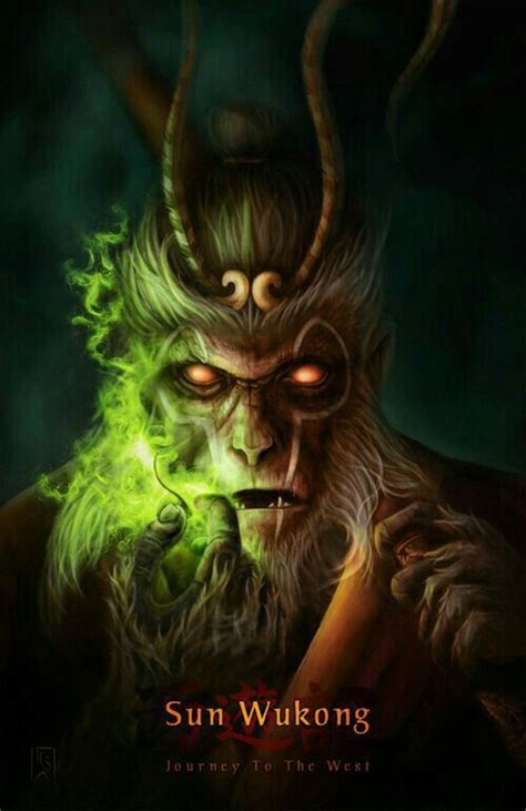 🌞 Sun Go Kong ~ The Monkey King 🐵👑 #SunWuKong | Monkey art, Monkey king, Sun wukong